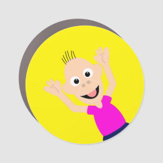 Bobby Big Mouth  Car Magnet