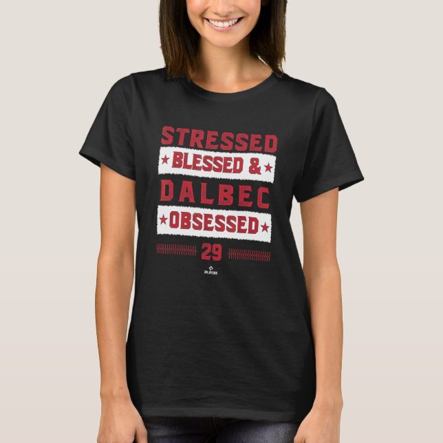 Bobby Dalbec Obsessed Boston Baseball Player Mlbpa T-Shirt (Front)