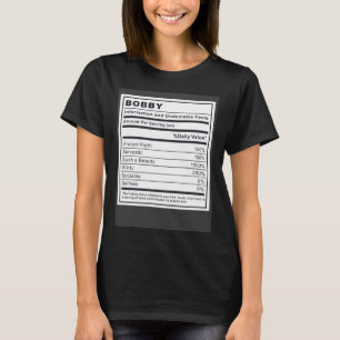 Bobby Information and Undeniable Facts T-Shirt
