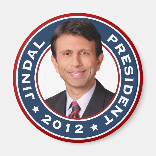 Bobby Jindal for President 2012 Magnet (Front)