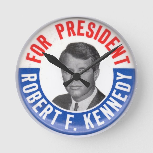 Bobby Kennedy wall clock (Front)