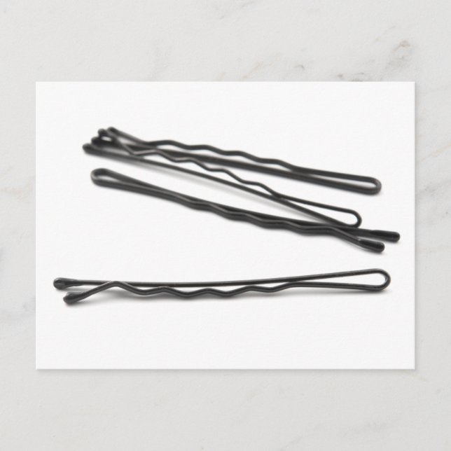 Bobby pins postcard (Front)