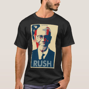 Bobby Rush Poster Political Parody T-Shirt