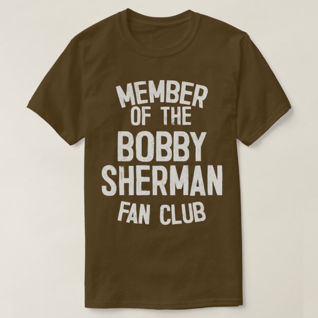Bobby Sherman Fan Club T-Shirt (Design Front)