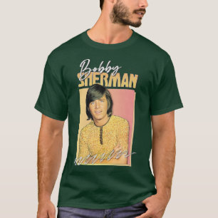 Bobby Sherman Retro 1970s Aesthetic Fan Design T-Shirt