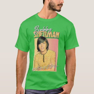 Bobby Sherman Retro 1970s Aesthetic Fan Design T-Shirt