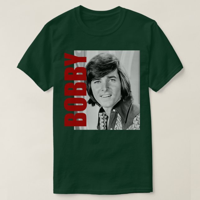 Bobby Sherman Retro Aesthetic Fan Art 2 T-Shirt (Design Front)