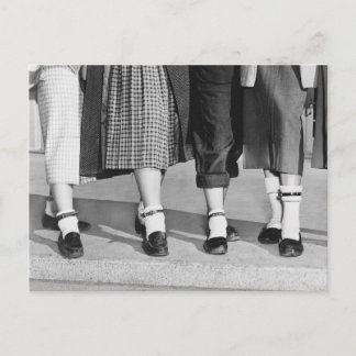 Bobby Socks, 1953 Postcard