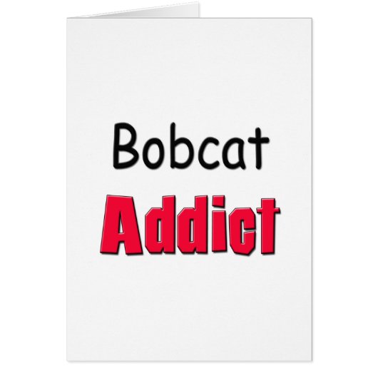 Bobcat Addict Cards (Front)