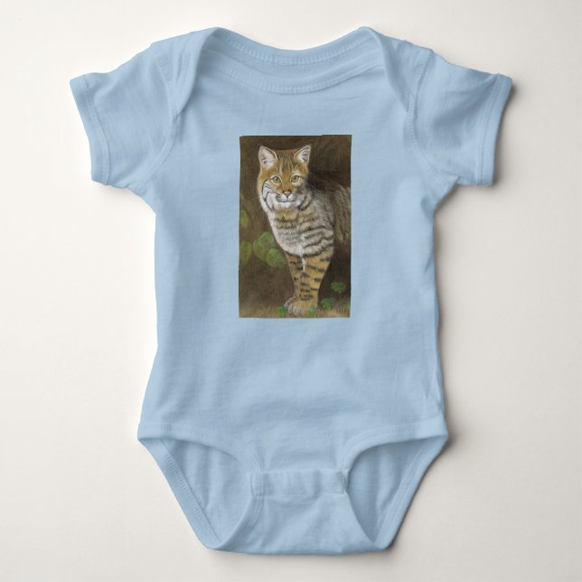 Bobcat Baby Bodysuit (Front)