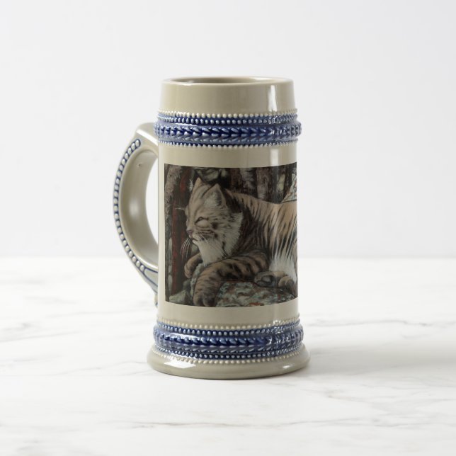 Bobcat Beer Stein (Front Left)
