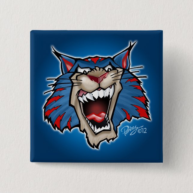 Bobcat Button (Front)