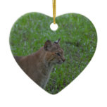 Bobcat Ceramic Ornament