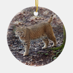 Bobcat Christmas Ornament