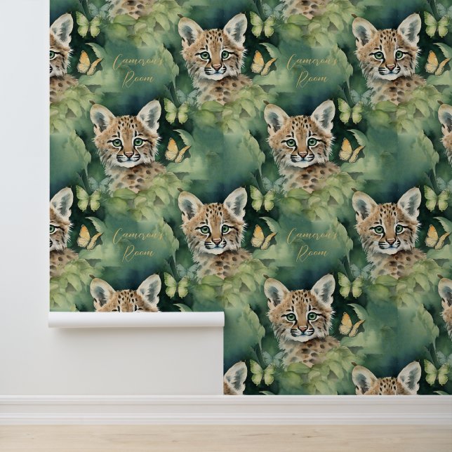 Bobcat Cute baby Animal Personalized Wallpaper (Application)