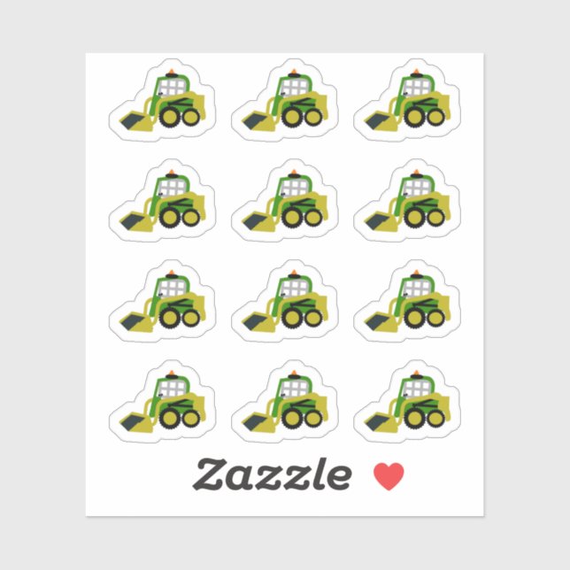 Bobcat excavator sticker (Sheet)