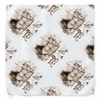 Bobcat Family Bandana