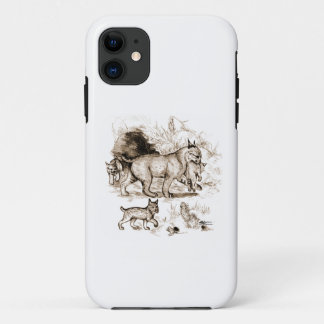 Bobcat Family iPhone 11 Case