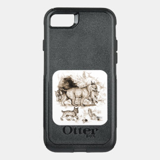 Bobcat Family OtterBox Commuter iPhone SE/8/7 Case