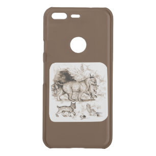 Bobcat Family Uncommon Google Pixel Case