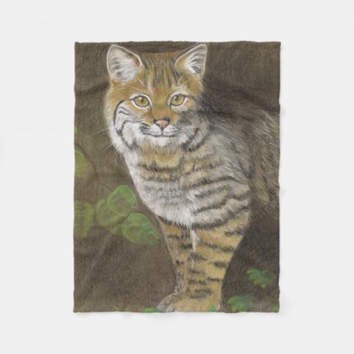 Bobcat Fleece Blanket