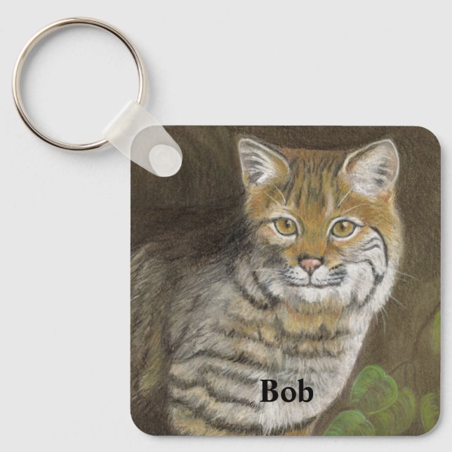 Bobcat Keychain (Front)
