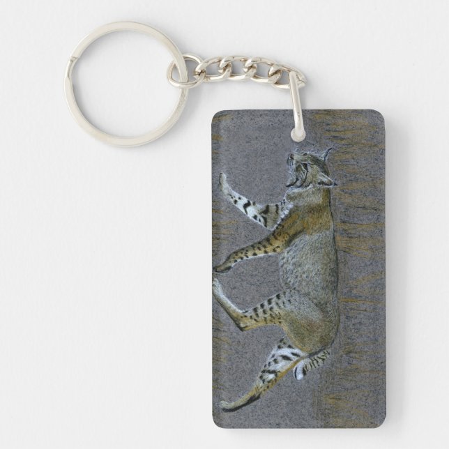 Bobcat Keychain (Front)