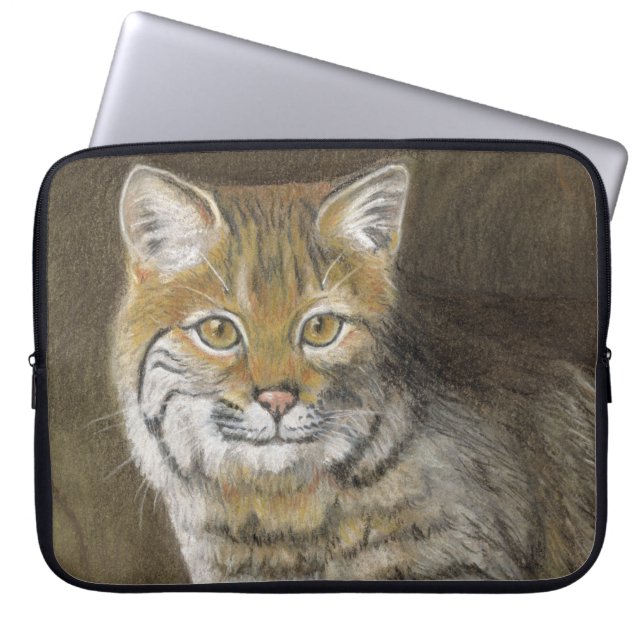 Bobcat Laptop Sleeve (Front)