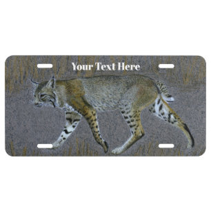 Bobcat License Plate