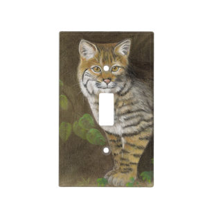 Bobcat Light Switch Cover