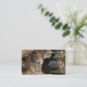 Bobcat Photo Business Card (Standing Front)