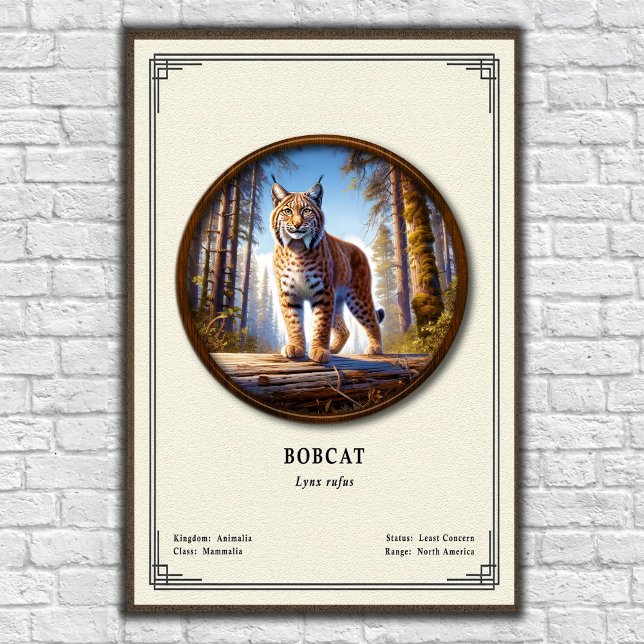 Bobcat Zoology Series Poster (Creator Uploaded)