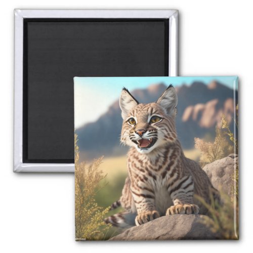 Bobcats Wildlife  Red Lynx Feline  Wildcat Magnet