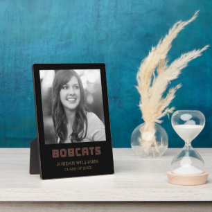 Bobcats Wordmark Plaque