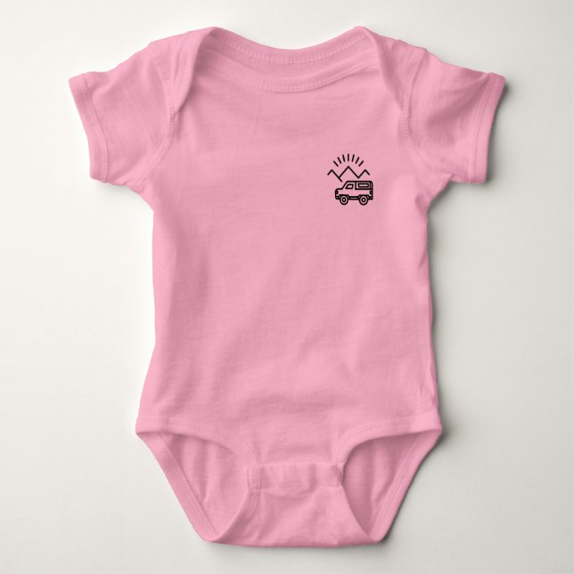 Bobe bebe overlanding baby baby bodysuit (Front)