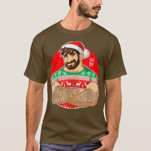 Bobo Bear - Adam Likes Crossing Arms at Christmas  T-Shirt