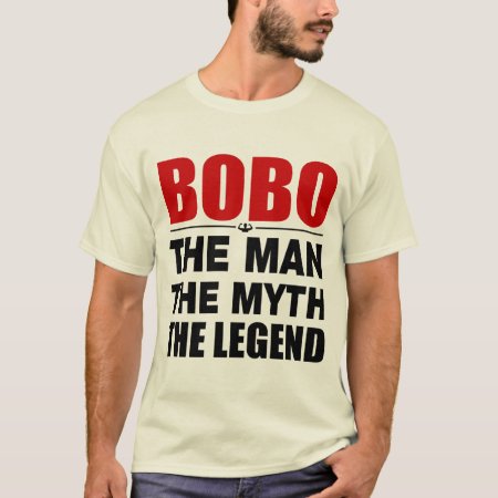 Bobo The Man The Myth The Legend T-shirt
