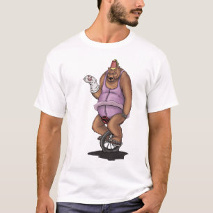 Bobo the Unicycle Bear T-Shirt