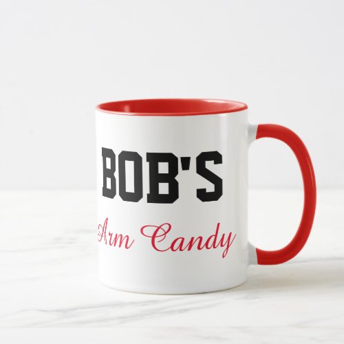 Bobs Arm Candy Red Mug