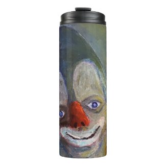 Bob's Scary Clown Painting Tumbler