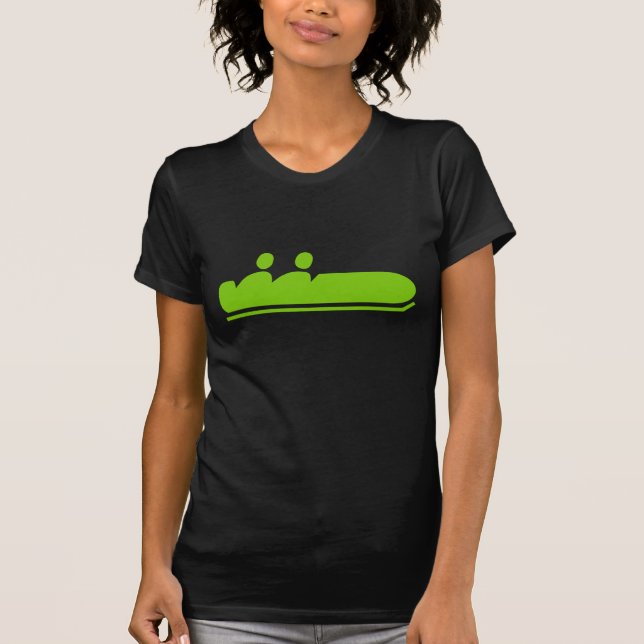 Bobsleigh - Matian Green T-Shirt (Front)