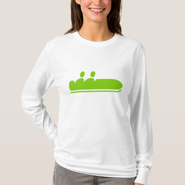 Bobsleigh - Matian Green T-Shirt (Front)