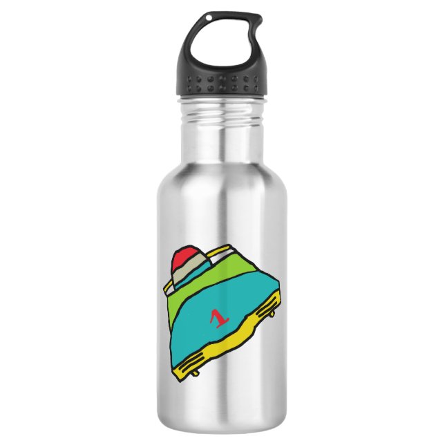 Bobsleigh Stainless Steel Water Bottle (Front)
