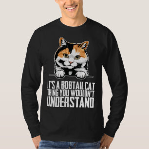 Bobtail cat  Bobtail mom  Bobtail dad  1 T-Shirt