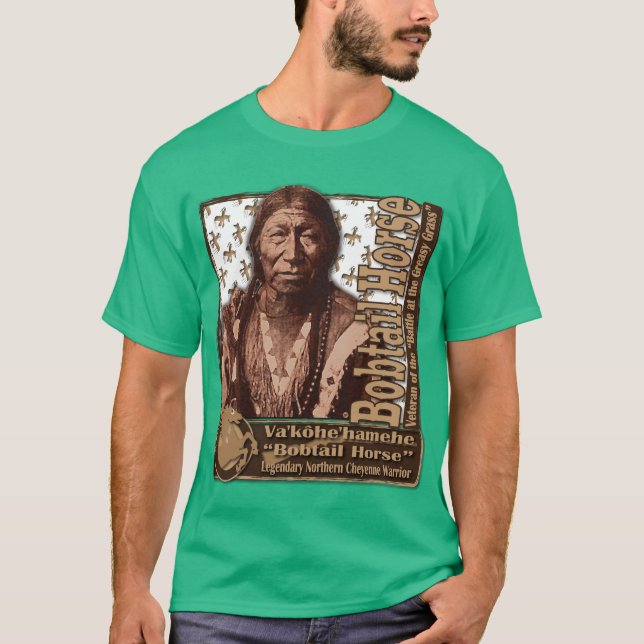 Bobtail Horse Northern Cheyenne T-Shirt (Front)