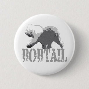 Bobtail Pinback Button