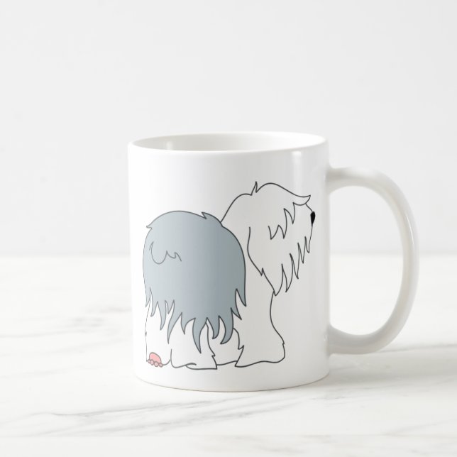 Bobtail Sheepdog Coffee Mug (Right)