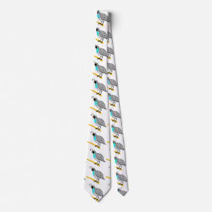 Bobwhite Blue-throated Quail Thunder_Cove Neck Tie