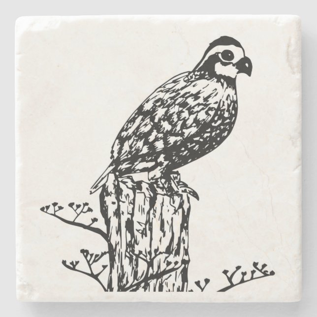 Bobwhite Coaster (Front)