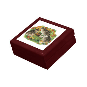 Bobwhite Garden Chicks Keepsake Box